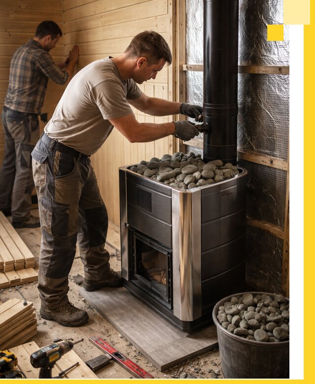 Проектирование и строительство парилок для бани в Абакане под ключ