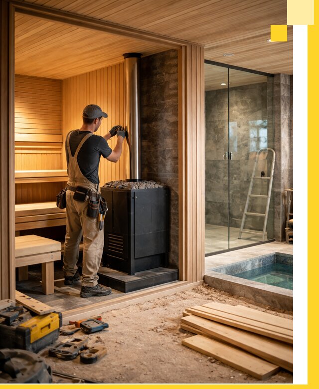 Полное строительство банных комплексов под ключ в Абакане