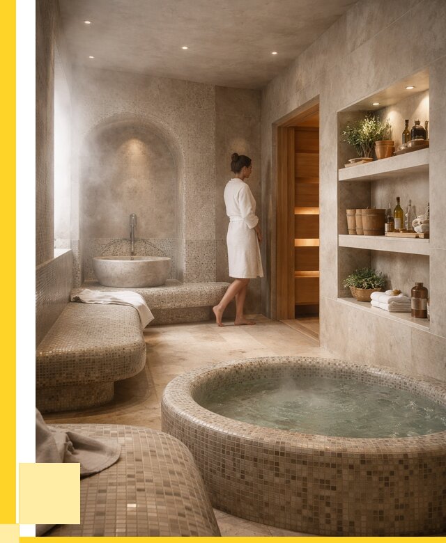 Строительство бани с хамамом в Абакане от 766125 р. | ЭриданБкн