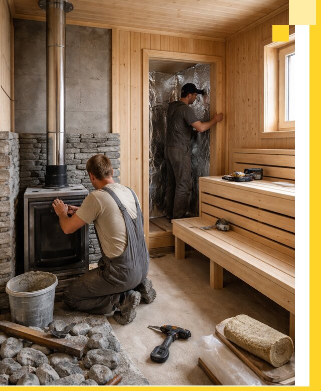 Строительство и изготовление бань под ключ в Абакане