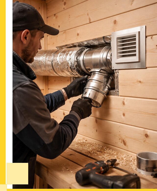 Монтаж вентиляции бани в Абакане от 12258 р. | ЭриданБкн