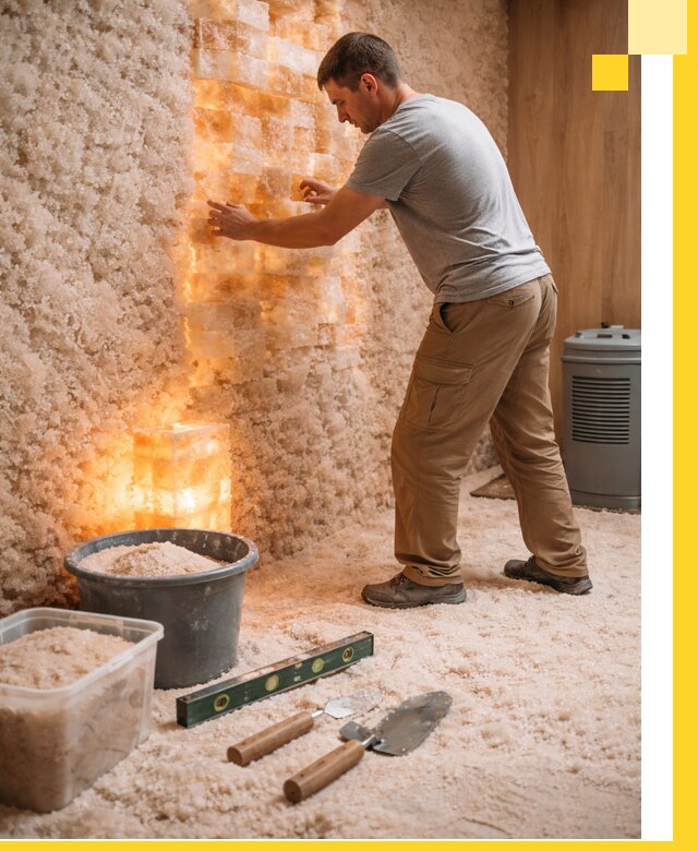 Проектирование и монтаж соляных комнат в Абакане под ключ