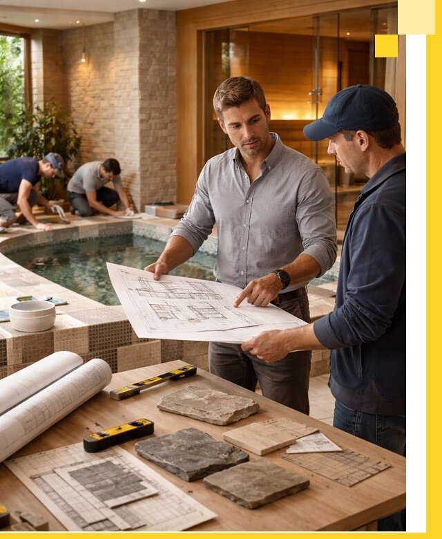 Проектирование SPA зон под ключ в Абакане с инженерией